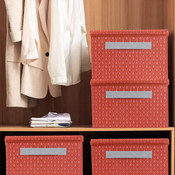 Latitude Run® Fabric Storage Bin Set of 3 Wayfair